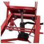 Hydraulic Red Moto Cross Lift XL Lifting Stand + Rollers Image 4