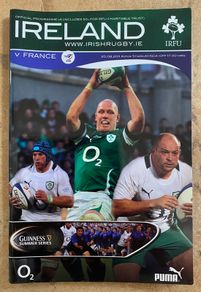 2011 Ireland v France - Guinness Summer Series Programme