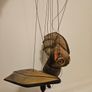 Bat Czech Handmade Wooden Marionette Image 5