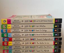 Judy Moody by Megan McDonald books 1-10
