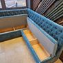 Chesterfield Style Dining Bench with Storage Image 4