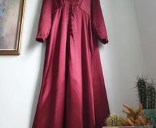 Nobody's Child Burgundy Dress Size Uk 14