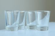 4 small 25ml shot glasses