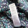 Ladies Gallery Navy blue floral print blouse top size 8 includes postage Image 6