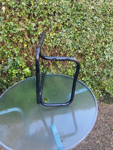 Wall mounted bike rack