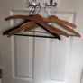 Mixed collection of clothes hangers - various types Image 4