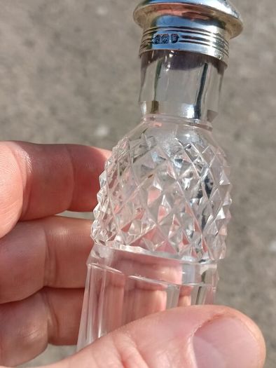 George IV Sterling Silver Cut Glass Cruet Set(1821)