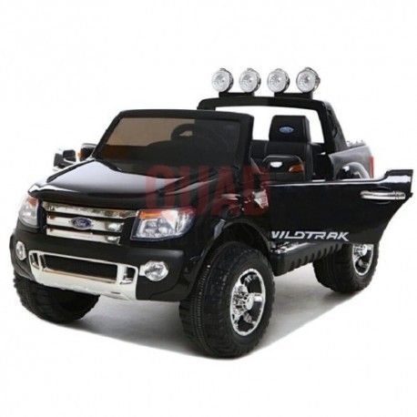 KIDS RIDE ON Licensed Ford Ranger Premium Upgraded 12v Kids Electric Jeep - Special Black