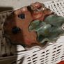 Elder Bush Pottery Candle Holder Image 2