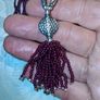 Garnet Sterling Silver Necklace Image 5