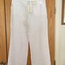 MONSOON White Linen Trousers 16 New Image 6