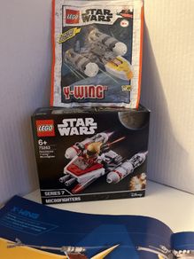 Lego 75263 Resistance Y- wing Microfighter with Zorii Bliss minifigure