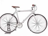 Martello Brooklyn Silver Fixie Single Speed Bike