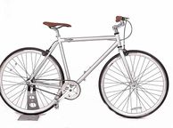 main image for ad Martello Brooklyn Silver Fixie Single Speed Bike