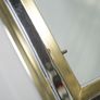 Vintage Two Tier Chrome and Brass Coffee Table, Attributed to Renato Zevi, Italy, 1970s Image 7