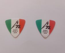 Metallica Dublin guitar picks