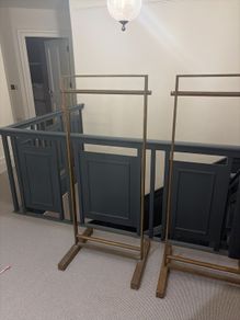 Clothes Rack (Brass)