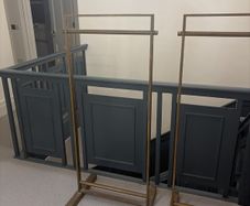 Clothes Rack (Brass)