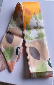 Leaves & Fruit Double Sided Multi Use Scarf