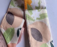 Leaves & Fruit Double Sided Multi Use Scarf