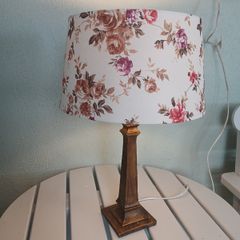 Lovely Lamp with floral shade.