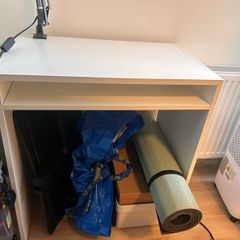 TOGETHER OR CAN BE SOLD SEPARATELY: IKEA desk, lamp, and desktop storage and organisation