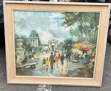 Vintage French print