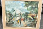 Vintage framed print