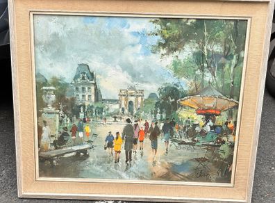 Vintage framed print