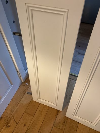 X2 tall narrow wardrobe/cupboard doors