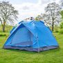 Pop Up Tent - Waterproof & Lightweight Single-Layer Spring Camping Tent for 3-4 People with Portable Canopy - For Beach, Hiking, Festival, Outdoor Use - Easy Set Up (FREE SHIPPING) Image 5