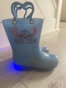 Light Up Stitch Wellies size 25/26