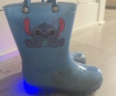 Light Up Stitch Wellies size 25/26
