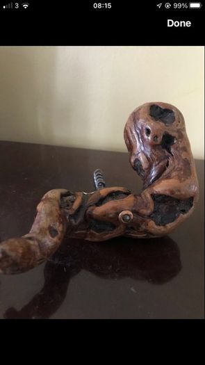 Vintage Twisted Timber Corkscrew