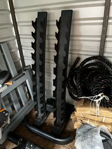 Jordan vertical dumbbell rack holds 20