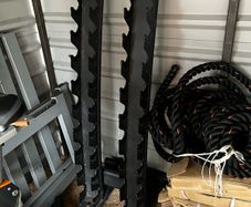 Jordan vertical dumbbell rack holds 20