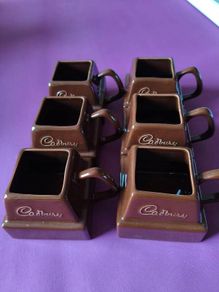 Vintage Cadbury's Dairy Milk Chunk mugs
