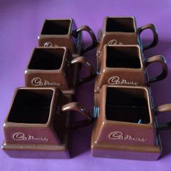 Vintage Cadbury's Dairy Milk Chunk mugs