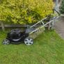 self-drive petrol lawn mower 18 inch blade starts easy runs perfect Image 2
