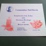 I remember Neil Kevin Ireland Irish Tipperary With signed card Image 6
