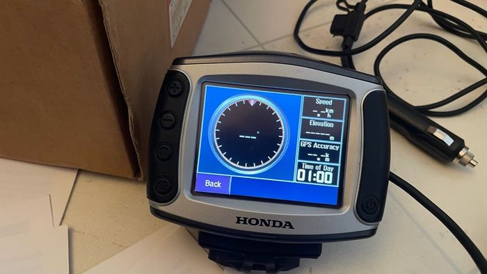 Honda Zumo 550 garmin navigation