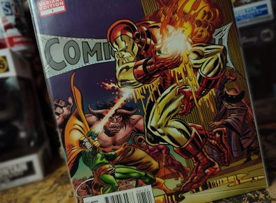 Iron Man: The Coming of the Melter ! ONE-SHOT ! Gil Kane Variant Cover ! 2013 ! by Marvel !