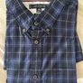 Tommy Hilfiger Blue Plaid Shirt XL Image 3