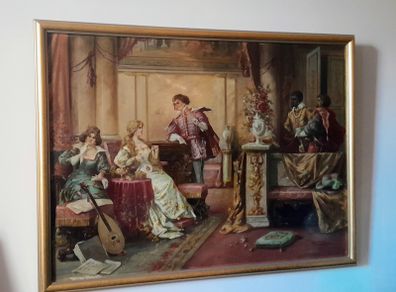 Large oil on canvas Heinz Pinggera 1911