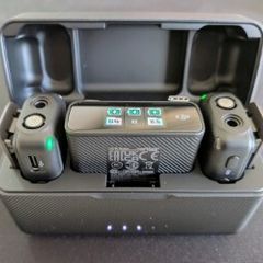 DJI Mic (2 Transmitter Kit) with Charging Case. Excellent Condition