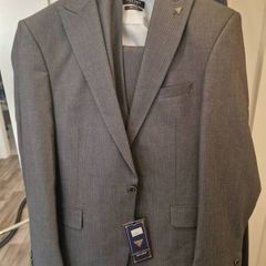 Slim fit Mens wool suit 2xl