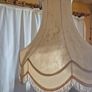 Vintage  Large Tall Lamp with Large Shade Image 8