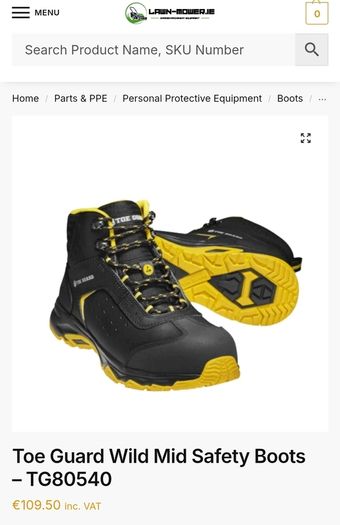 work boots Toe Guard