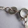 Vintage 925 Sterling Silver Brown Labradorite Pendant Necklace length 18" - 11,7g Image 6