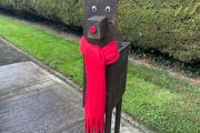 Handmade Christmas Garden decorations